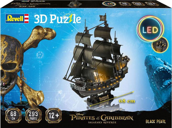 Image du produit Revell Puzzle 3D Black Pearl LED (293 pièces)