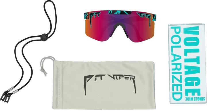 Actual product image Pit Viper The Originals The Voltage Polarized (Black, Turquoise, Pink, Purple)