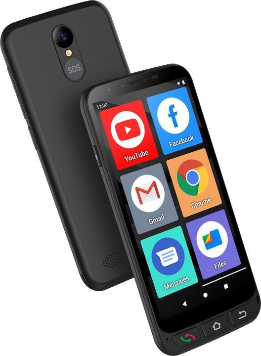 Actual product image SPC Zeus 4G Pro (64 GB, Black, 5.50", 13 Mpx, 4G)
