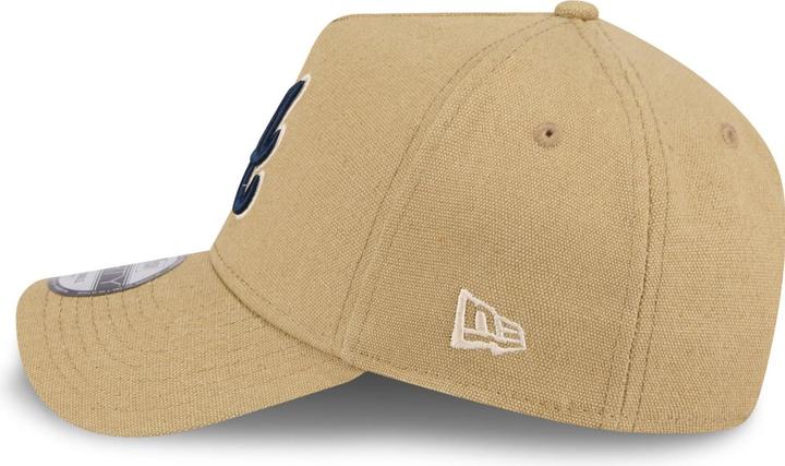 Actual product image New Era A-Frame Trucker Lin Cap - Atlanta Braves beige (One size)