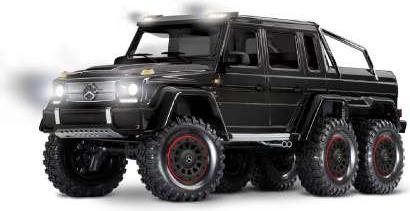 Traxxas CRAWLER TRX-6 1:10 6WD EP RTR MERCEDES G63 AMG 6x6 - BLACK WITHOUT charger and WITHOUT battery (RTR Ready-to-Run)