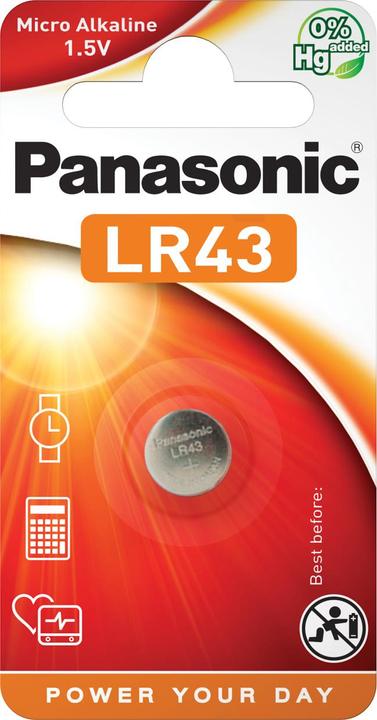 Immagine prodotto Panasonic Micro Alkaline (1 pz., LR43, 100 mAh)