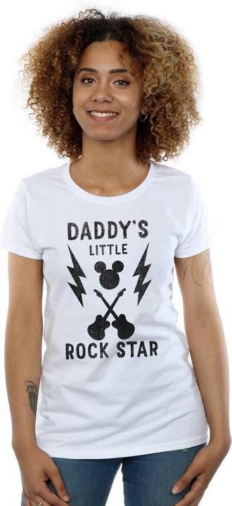 Immagine prodotto Disney Mickey Mouse Daddy's Rock Star Maglietta Donna (S)