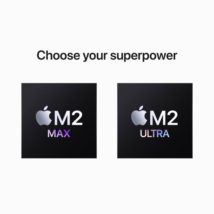 Image du produit Apple Mac Studio (M2 Max, 32 Go, 512 Go, Apple M2 Max 30-Core)