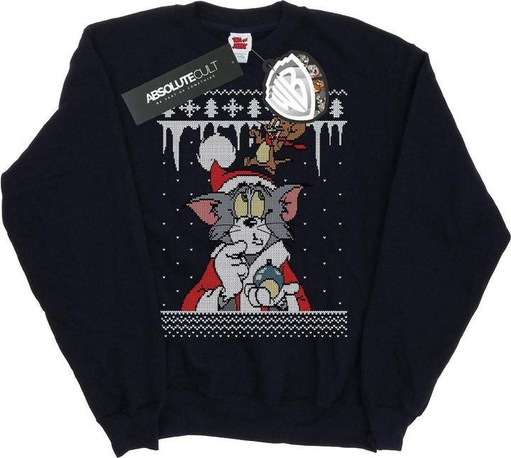 Produktbild Tom & Jerry Christmas Fair Isle Sweatshirt Jungen (152, 158)