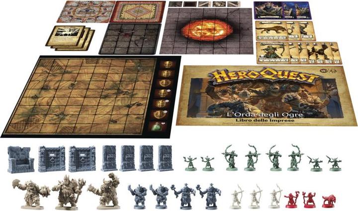 Actual product image Hasbro Heroquest L'Orda Degli Ogre