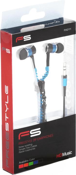 Immagine prodotto Omega Platinet FH2111 Cuffie con connettore In-ear Blu (Cablato)