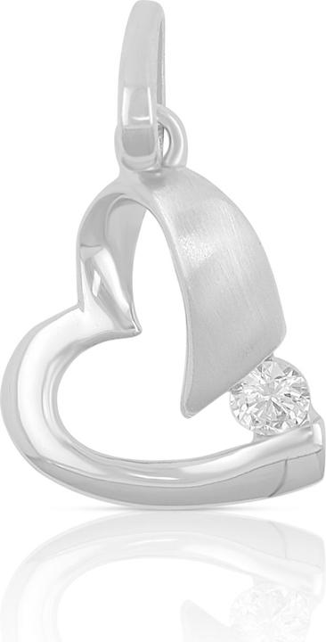 Produktbild Muau Herz (750/18K Weissgold)