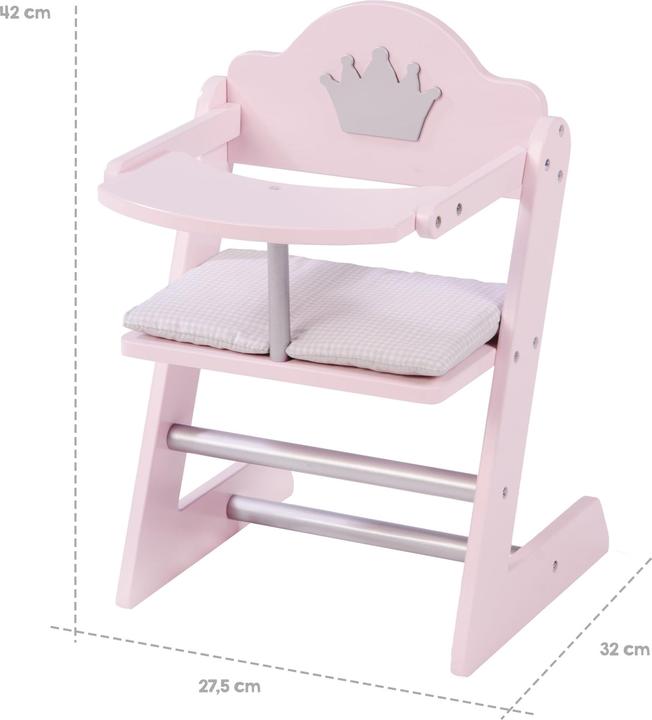Image du produit Roba Chaise haute pour poupées