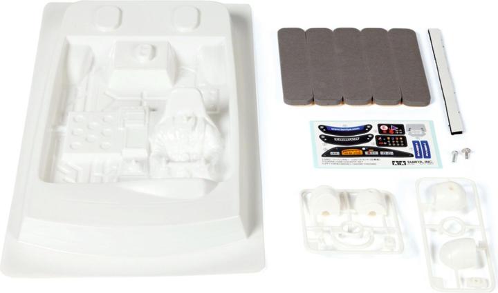 Immagine prodotto Tamiya Set abitacolo auto da turismo guida a sinistra 1:10