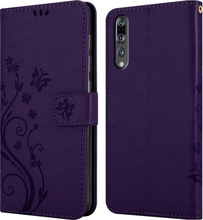 Immagine prodotto Cadorabo Copertina del libro a fiori (Huawei P20 Pro, Huawei P20 Plus)