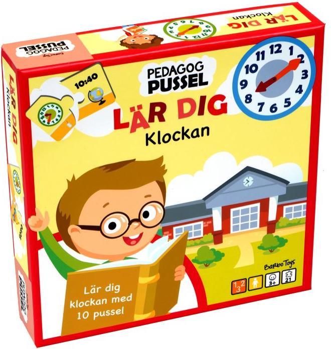 Immagine prodotto Barbo Toys Barbo Classic Pedagog Pussel Lär Dig Klockan (SE)