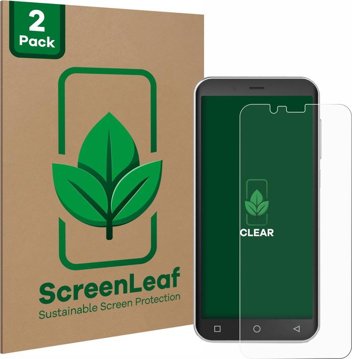 Immagine prodotto ScreenLeaf Pellicola protettiva sostenibile Pellicola protettiva dello schermo chiara trasparente (2 Pezzo/i, Emporia Smart 4)