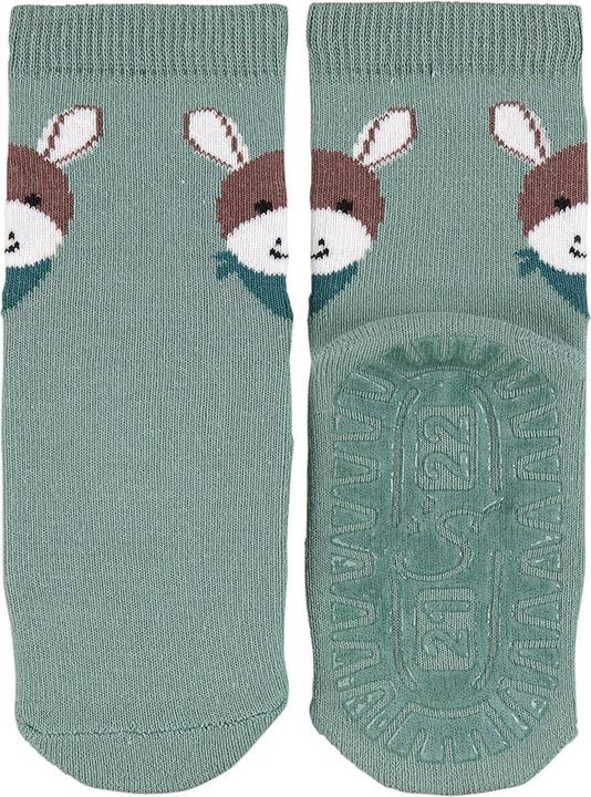 Produktbild Sterntaler Antirutsch-Socken Emmi 2er Set Grün Gr. 17/18 (2er Pack, 17, 18)