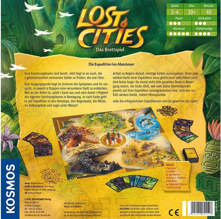 Produktbild Kosmos Lost Cities (Deutsch)