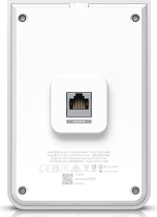 Actual product image Ubiquiti UniFi U6-IW (4800 Mbit/s)