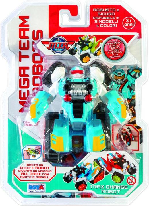 Produktbild Rs Toys Mega Robot Team - Trax Change Veicolo
