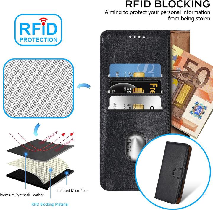 Actual product image Cadorabo Case for Huawei ASCEND P6 Book Cover (Huawei Ascend P6)