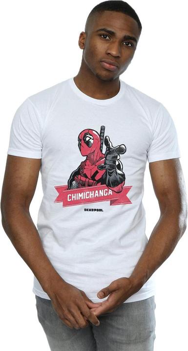 Produktbild Deadpool Chimichanga Finger TShirt (XL)
