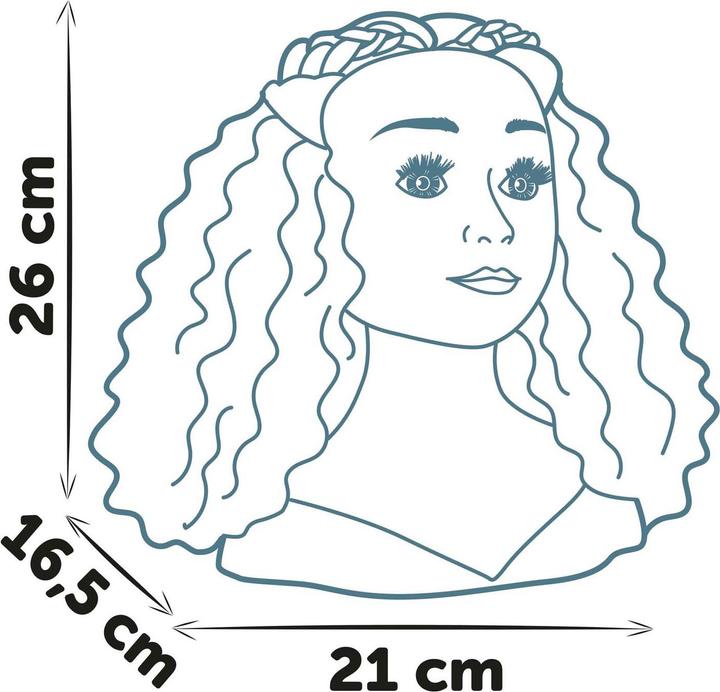 Image du produit Smoby My Beauty Tête à coiffer Afro