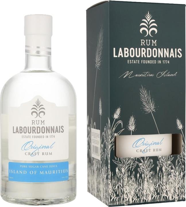 Actual product image Labourdonnais Original Rum + GB (1 x 70 cl)