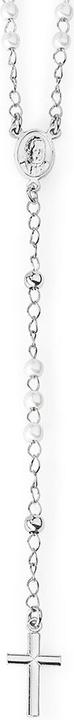 Amen Rosary Classic Pearls Halskette (Silber 925, 52 cm)