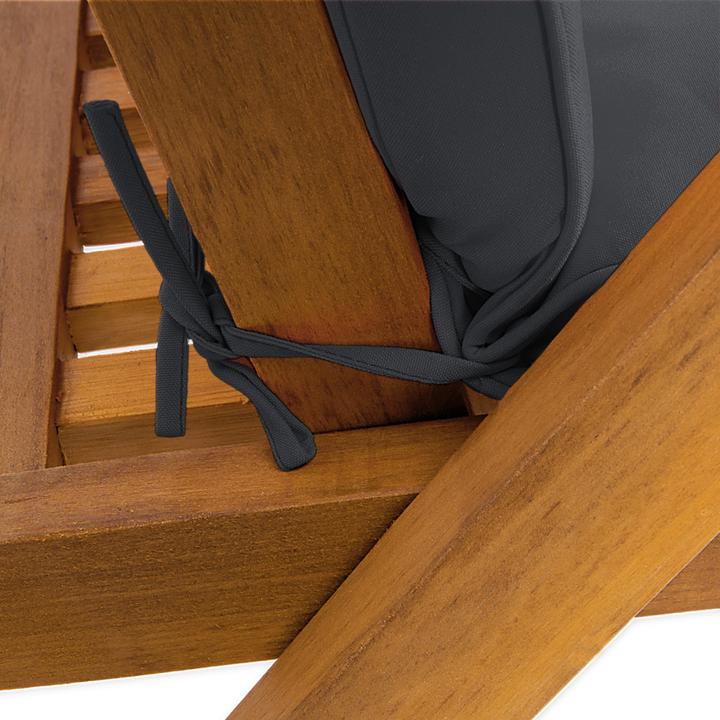 Actual product image Detex Set of 6 chair covers (120 x 45 x 5 cm)