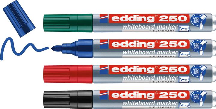 Immagine prodotto Edding 250 (Multicolore, 3 mm, 4 x)