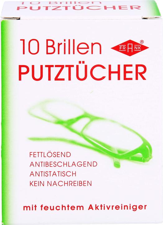 Actual product image BabyFrank Single spectacle cleaner Fra, 10 pcs TUE