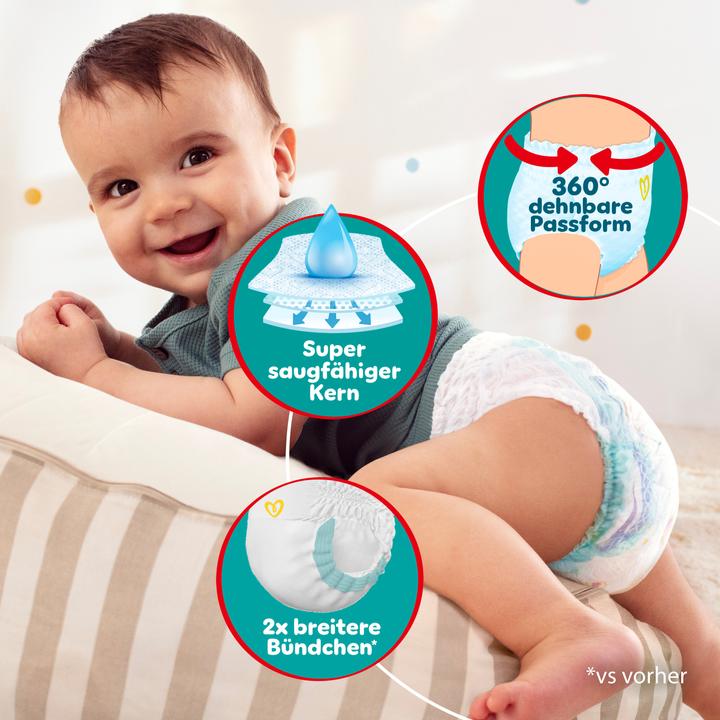 Immagine prodotto Pampers Baby-Dry Pants (Dimensione 8, Pacco mensile, 117 Pezzo/i)