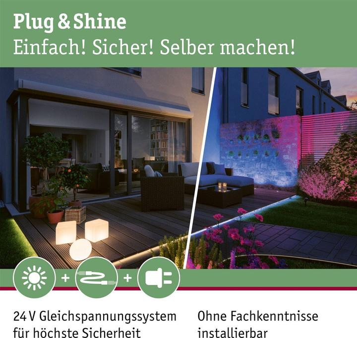 Actual product image Paulmann Plug & Shine Basisset Sting (520 lm, IP67)