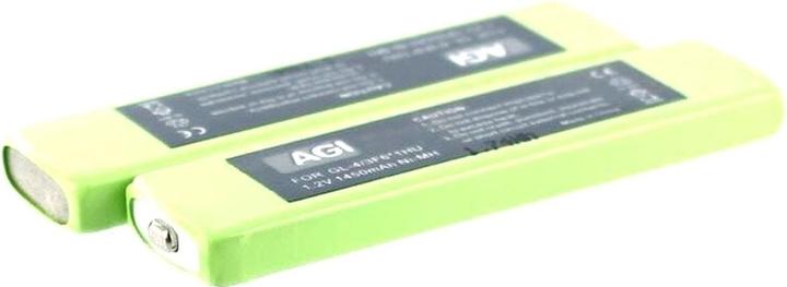 Immagine prodotto AGI 79947 - Batteria - PANASONIC HHF-AZ01 - Verde - Nickel Metal Hydride (NiMH) - 1450 mAh (Accumulatore di carica elettrica)