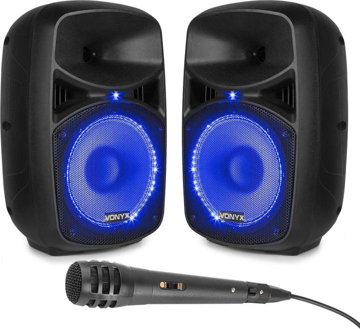 Produktbild Vonyx Karaoke -Set für Erwachsene mit VONY VPS082A -Soundinstallation - Bluetooth - 400W
