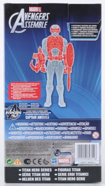 Produktbild Hasbro AVENGERS 30CM CAPTAIN AMERICA oder IRON MAN sortiert
