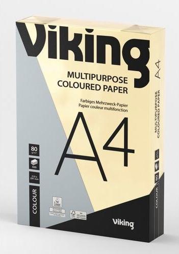 Produktbild Office Depot Kopierpapier A4 80g/qm pastellcream (80 g/m², 500 x, A4)