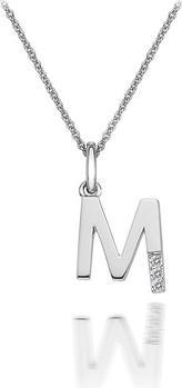 Hot Diamonds Diamant Buchstaben Halskette M (Silber 925, 40 - 45 cm)