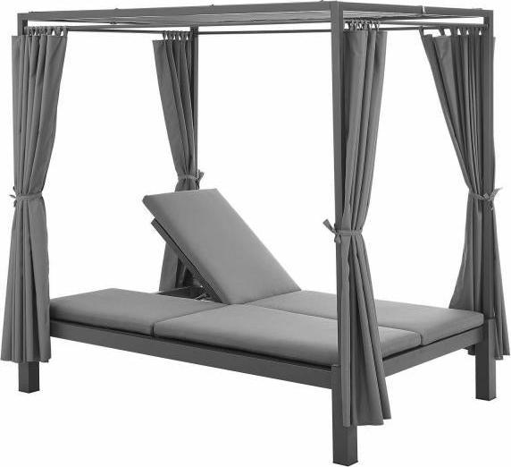 Actual product image Juskys Double lounge bed Crete