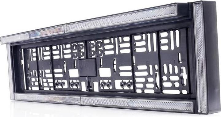 Produktbild WAS W253 2120 Kennzeichenhalter, Reflektor (B x H x T) 584 x 163 x 32mm (Front)