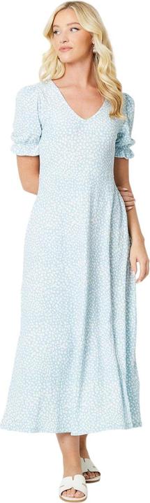 Dorothy Perkins Midikleid VAusschnitt kurzärmlig (38 D)