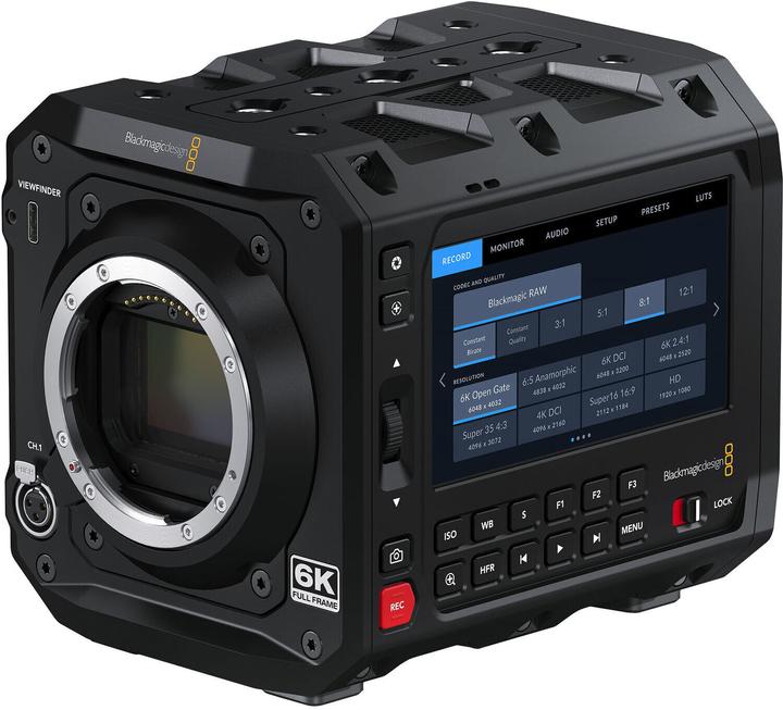 Blackmagic PYXIS 6K (L-Mount) (24.60 Mpx, 60p)