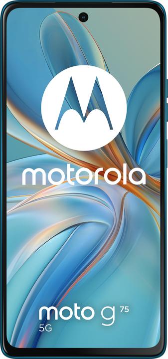 Actual product image Motorola Moto G75 (256 GB, Blue, 6.78", Dual SIM, 50 Mpx, 5G)