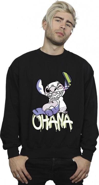 Produktbild Disney Lilo And Stitch Ohana Graffiti Sweatshirt (M)