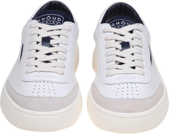 Immagine prodotto Ghoud lido low sneakers in white/blue leather and suede (42)