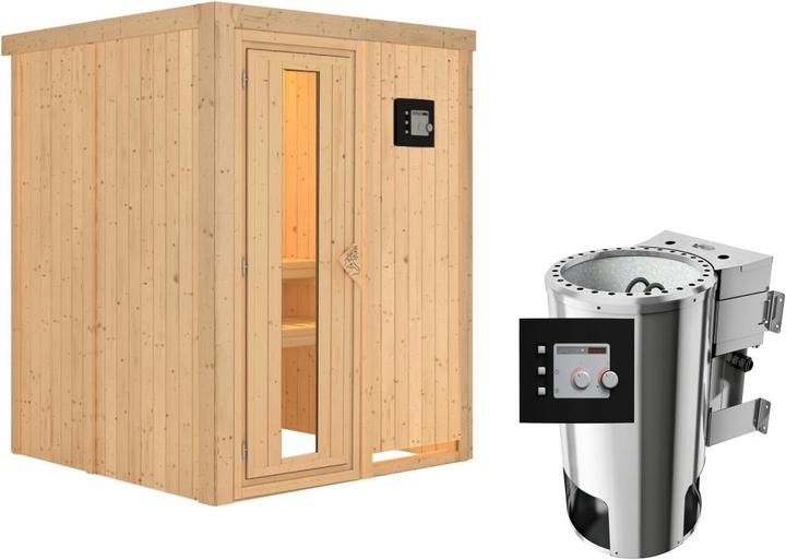 Porta in legno isolata con vetro isolante