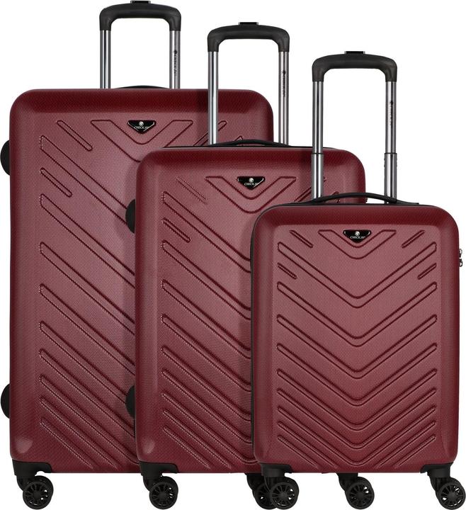 Actual product image Check.In Milan - set of 3 trolleys (184 l, XL (from 140l))