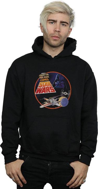 Immagine prodotto Star Wars From A Galaxy Far Far Away Felpa con Cappuccio Uomo (L)