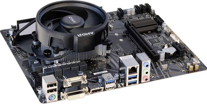 Actual product image Renkforce PC Tuning-Kit AMD Ryzen 5 5600X 4.6 GHz 16 GB DDR4-RAM Micro-ATX (AM4, AMD A520, mATX)