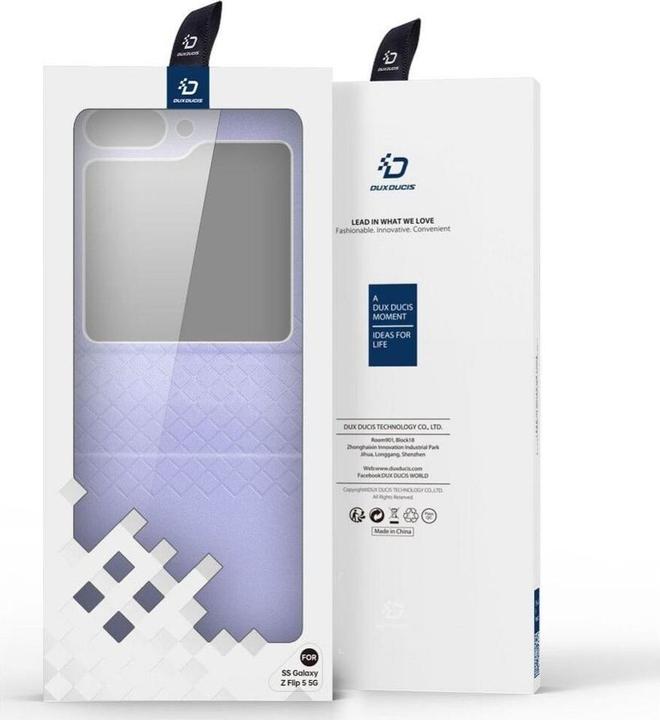Immagine prodotto Dux Ducis Copertina in pelle della serie Bril (Samsung Galaxy Z Flip5)