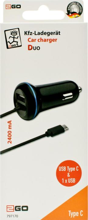 Produktbild 2GO USB Kfz Ladegerät