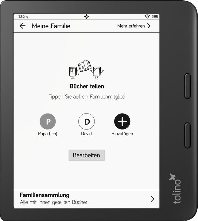 Immagine prodotto tolino vision 6 (7", 16 GB, Nero)